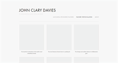 Desktop Screenshot of johnclarydavies.com